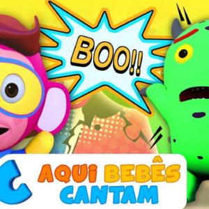 CABEÇA OMBRO JOELHO E PÉ | Músicas Infantis  | Aqui Bebês Cantam | Monster vs Superhero