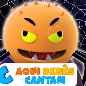 5 ARANHAS DIVERTIDAS E ASSUSTADORAS | Canção de Aranha Assustadora | Aqui Bebês Cantam