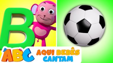 Canção Phonics com DUAS palavras | A For Apple - Canções do alfabeto ABC com sons para crianças