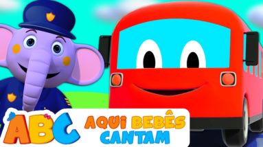 Aqui Bebês Cantam | A RODA DO ÔNIBUS RODA RODA COM KENT | Aqui Bebês Cantam