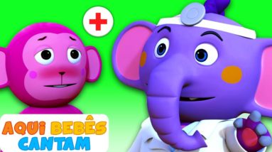 Aqui Bebês Cantam | Canção do Médico | Videos educacionais | Música para Crianças