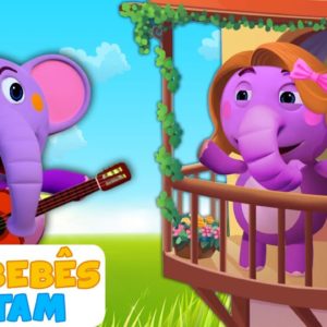 Kent the Elephant | Fruit Names in Portuguese with Rapunzel | Vídeos Educacionais | ABC Brasil