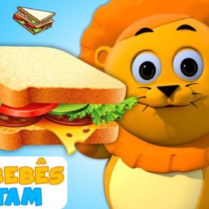 Aqui Bebês Cantam | O QUE TEM NO SEU SANDUÍCHE?🥪 | Rimas para Crianças | YUMMY SANDWICH