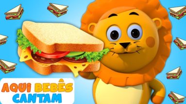 Aqui Bebês Cantam | O QUE TEM NO SEU SANDUÍCHE?🥪 | Rimas para Crianças | YUMMY SANDWICH