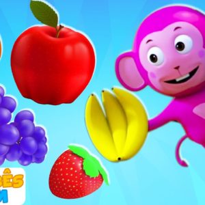 Canção de frutas | Fruit song | Canção infantil |  Músicas para crianças de Aqui Bebes Cantam