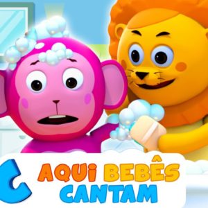 Aqui Bebês Cantam | É HORA DO BANHO! 🛀🚿 | Rimas para Crianças