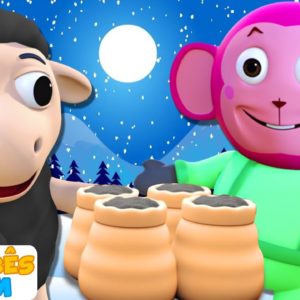 🐑 Ovelha Pretinha Contra o Frio!!! ❄️ Musica infantil em português | Educação - Aqui Bebês Cantam