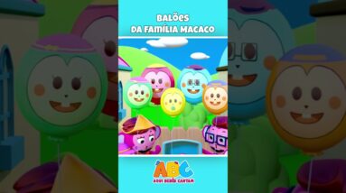 Canção da família do dedo🎈| Finger Family | Músicas para crianças #shorts #músicainfantil #abcbrasil