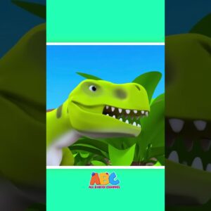 Canção do Dinossauro T Rex #shorts #abcbrasil #músicainfantil